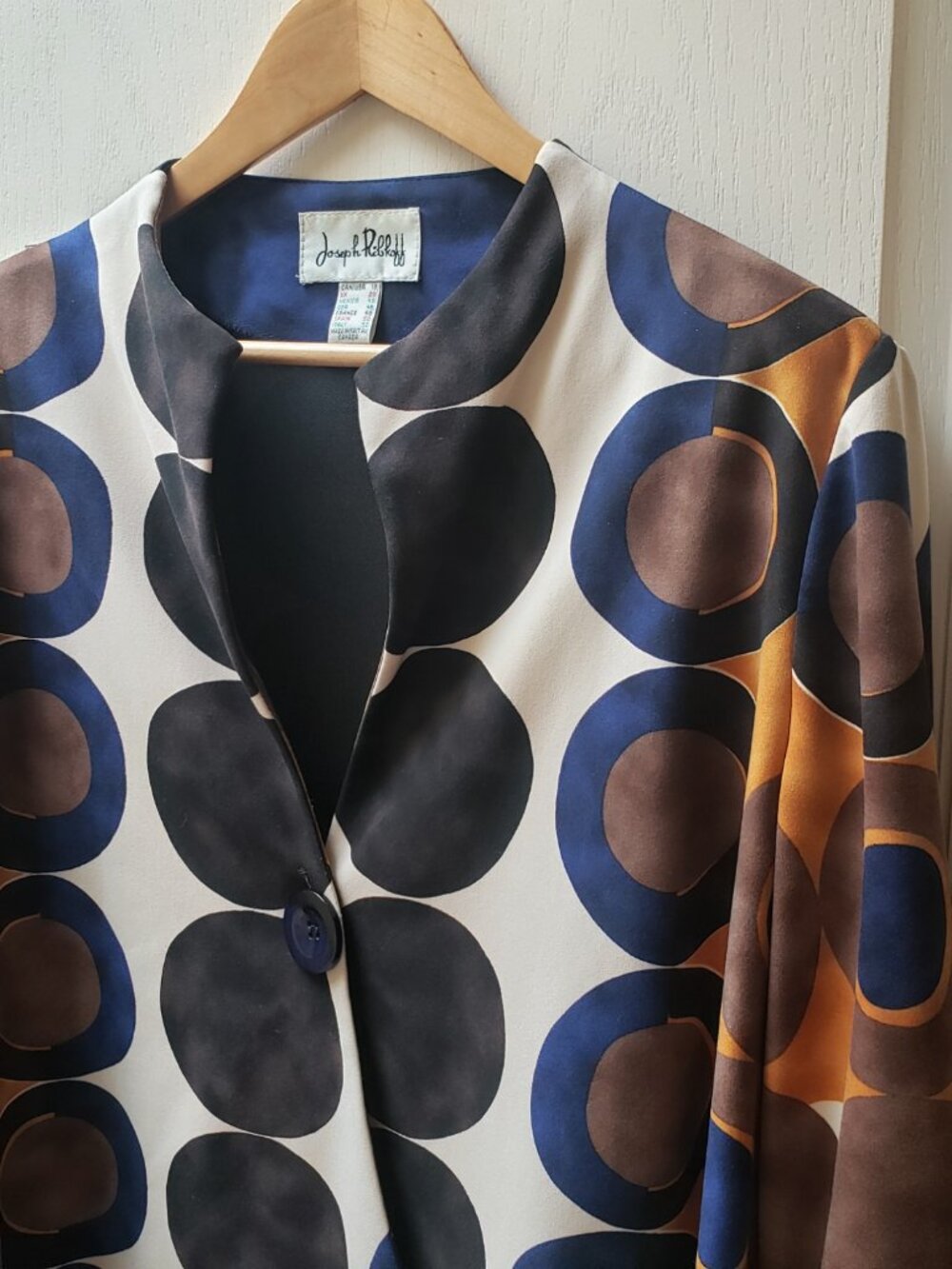 Joseph Ribkoff Asymmetrical Jacket - Picture 8 of 12